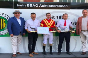 Favoritin gewann bwin BBAG-Auktionsrennen