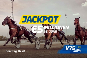 Der große V75®-Jackpot zum ‚Midsommarhelgens‘