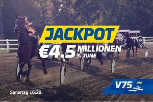 V75®-Jackpot - Eskilstuna putzt sich raus