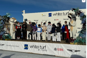 Mini Traber Team zu Gast beim White Turf in St. Moritz
